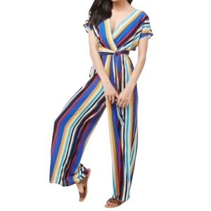 [Milk & Honey] Striped Jumpsuit